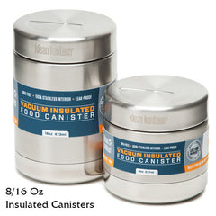 Klean Kanteen Vacuum-Insulated Food Canisters - 8/16 fl. oz.